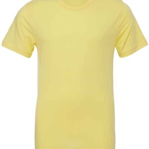 Canvas Unisex Crew Neck T-Shirt | Yellow