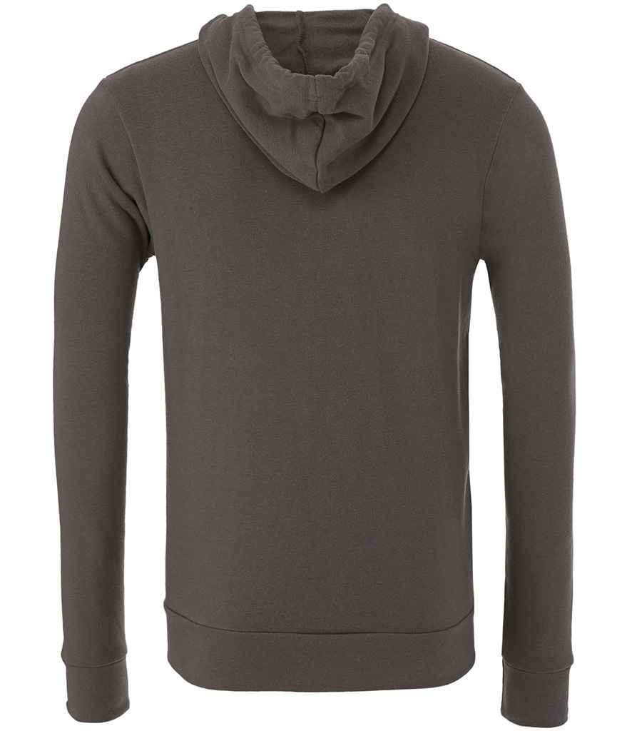 Canvas Unisex Full Zip Hoodie | Asphalt - Image 2