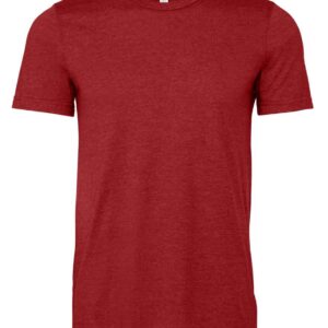 Canvas Unisex Heather CVC T-Shirt | Heather Canvas Red