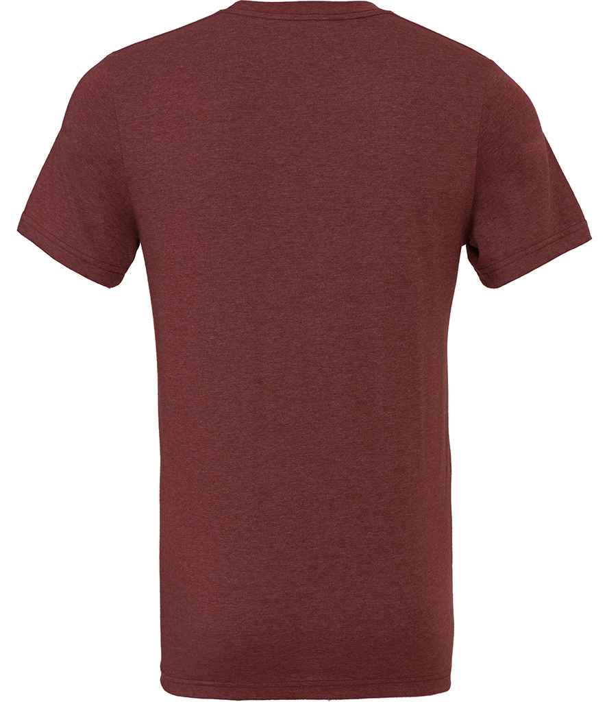 Canvas Unisex Heather CVC T-Shirt | Heather Cardinal Red - Image 2