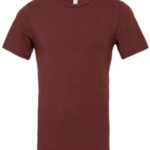 Canvas Unisex Heather CVC T-Shirt | Heather Cardinal Red