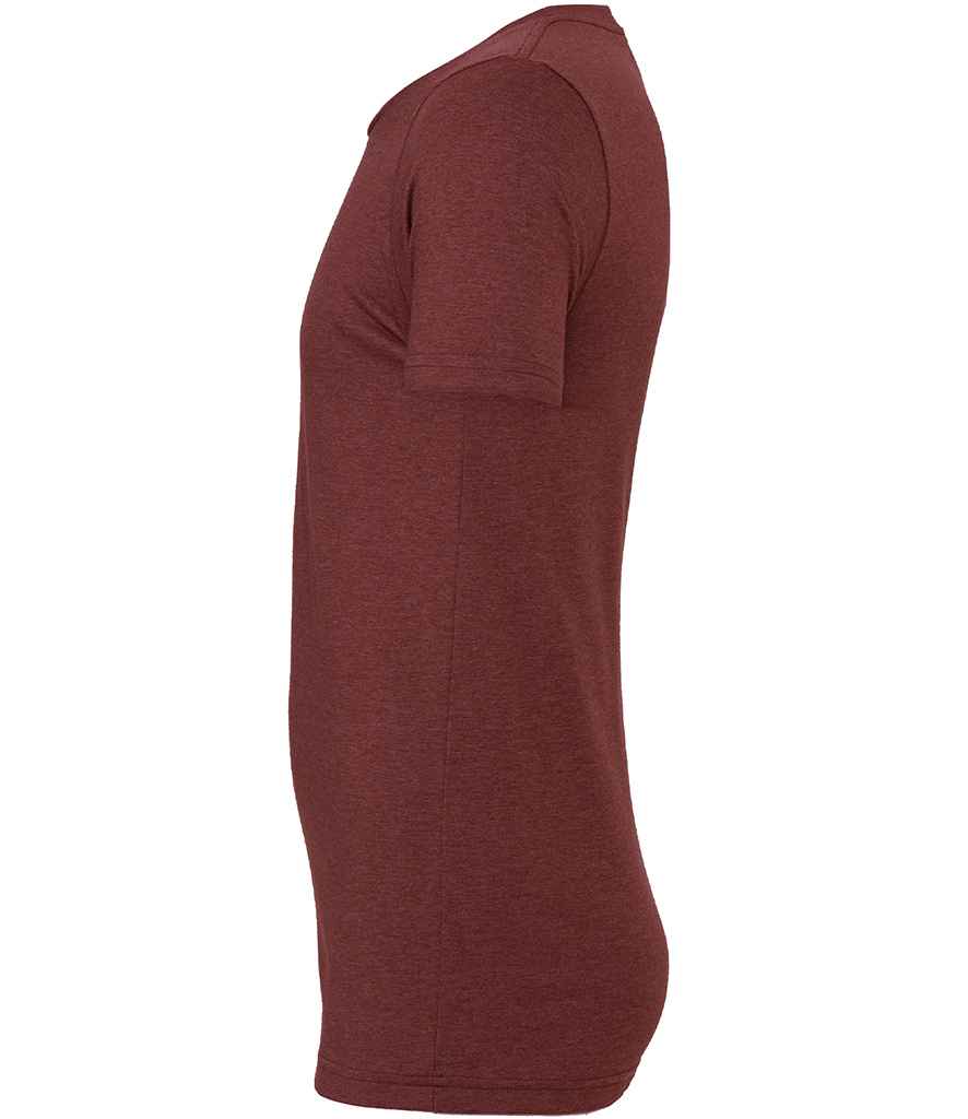 Canvas Unisex Heather CVC T-Shirt | Heather Cardinal Red - Image 3