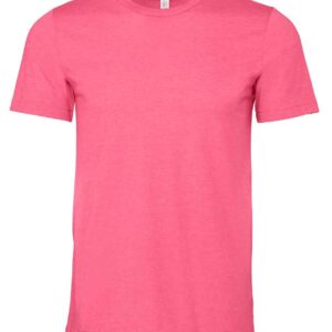 Canvas Unisex Heather CVC T-Shirt | Heather Charity Pink