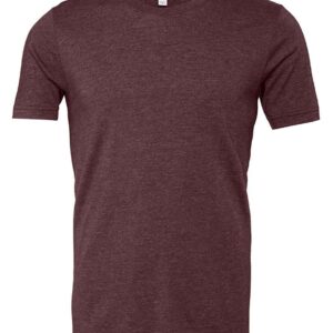 Canvas Unisex Heather CVC T-Shirt | Heather Maroon
