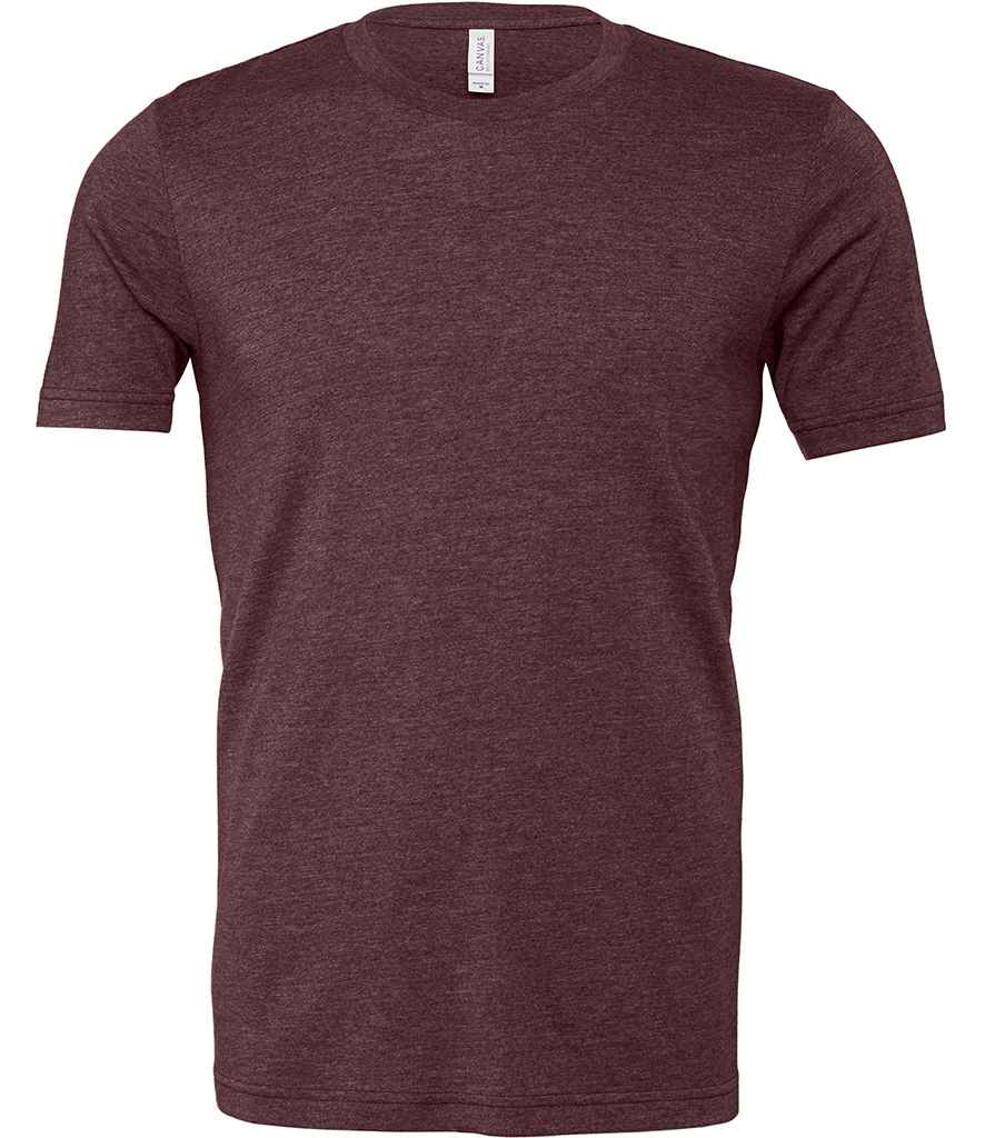 Canvas Unisex Heather CVC T-Shirt | Heather Maroon