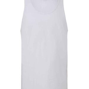 Canvas Unisex Jersey Tank Top | White