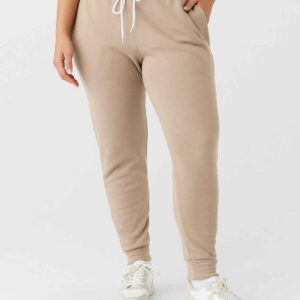 Canvas Unisex Jogger Sweat Pants | Tan