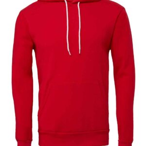 Canvas Unisex Pullover Hoodie | Red