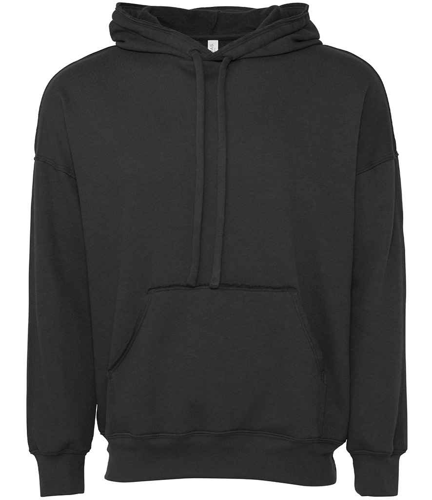 Canvas Unisex Raw Seam Hoodie | Dark Grey