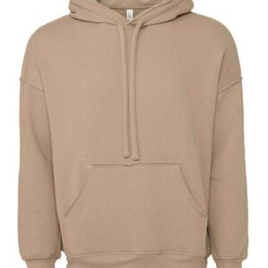 Canvas Unisex Raw Seam Hoodie | Tan