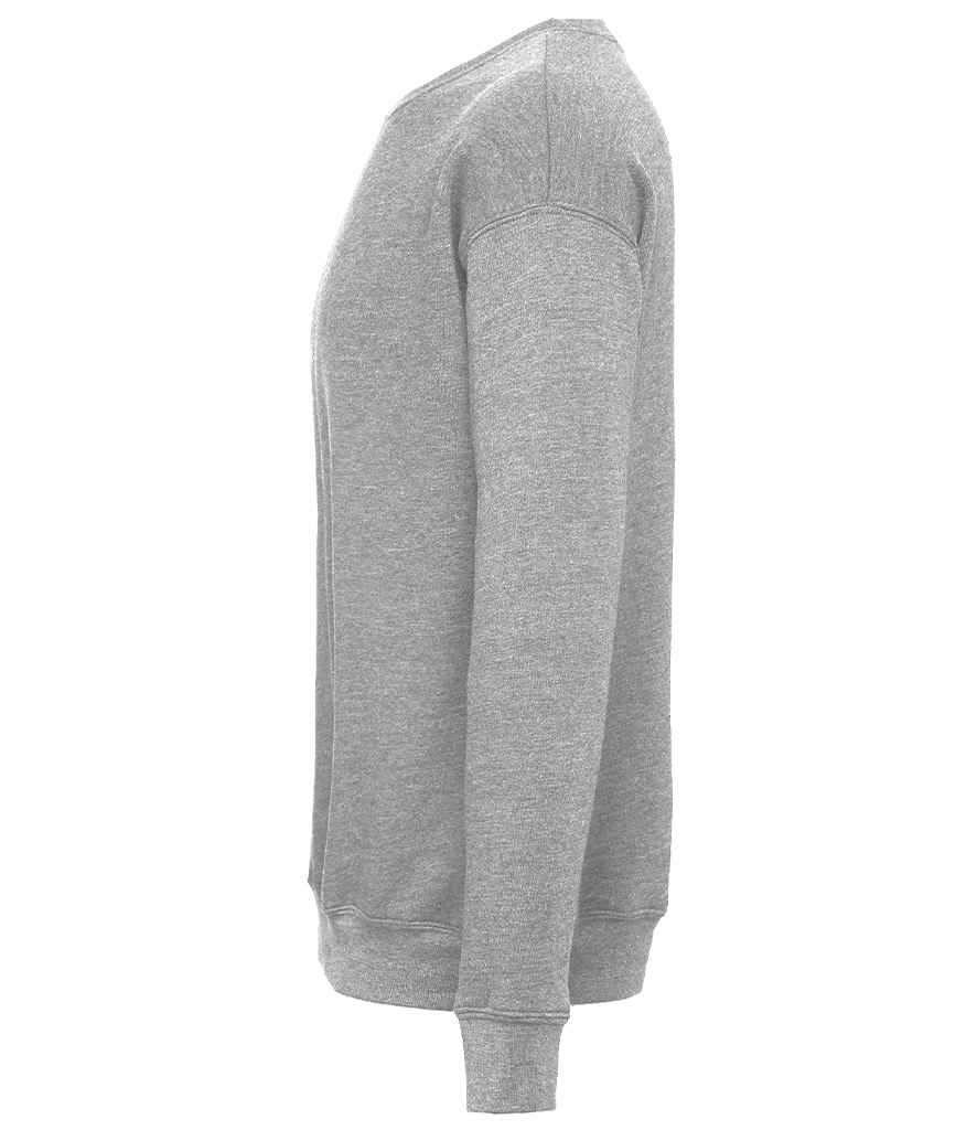 Canvas Unisex Sponge Fleece Drop Shoulder Sweatshirt | Athletic Heather - Image 3