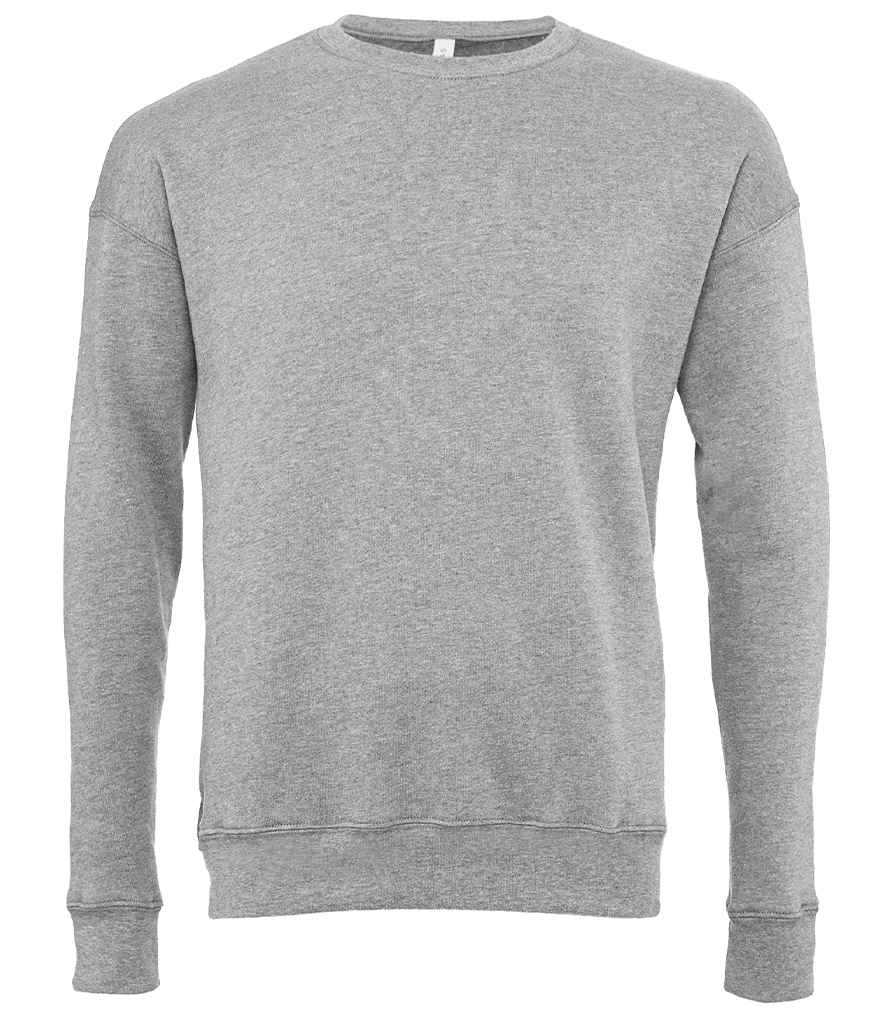 Canvas Unisex Sponge Fleece Drop Shoulder Sweatshirt | Athletic Heather