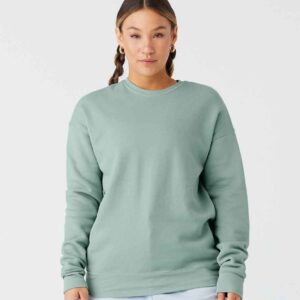 Canvas Unisex Sponge Fleece Drop Shoulder Sweatshirt | Dusty Blue
