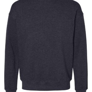Canvas Unisex Sponge Fleece Drop Shoulder Sweatshirt | Heather Navy