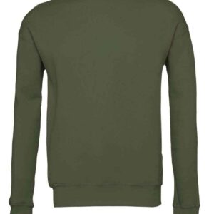 Canvas Unisex Sponge Fleece Drop Shoulder Sweatshirt | Military Green