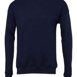 Canvas Unisex Sponge Fleece Drop Shoulder Sweatshirt | Navy