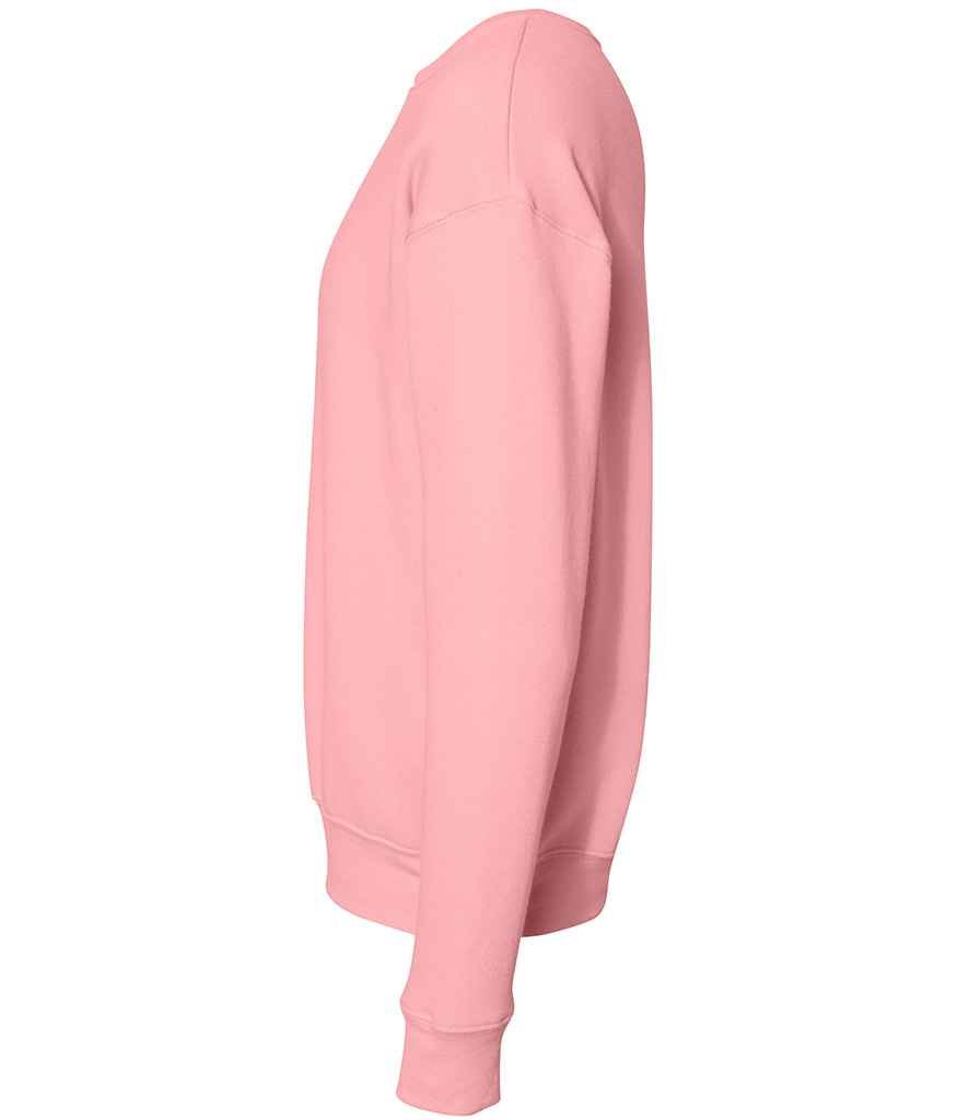 Canvas Unisex Sponge Fleece Drop Shoulder Sweatshirt | Pink - Image 2