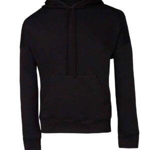 Canvas Unisex Sponge Fleece DTM Hoodie | Black