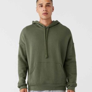 Canvas Unisex Sponge Fleece DTM Hoodie | Military Green