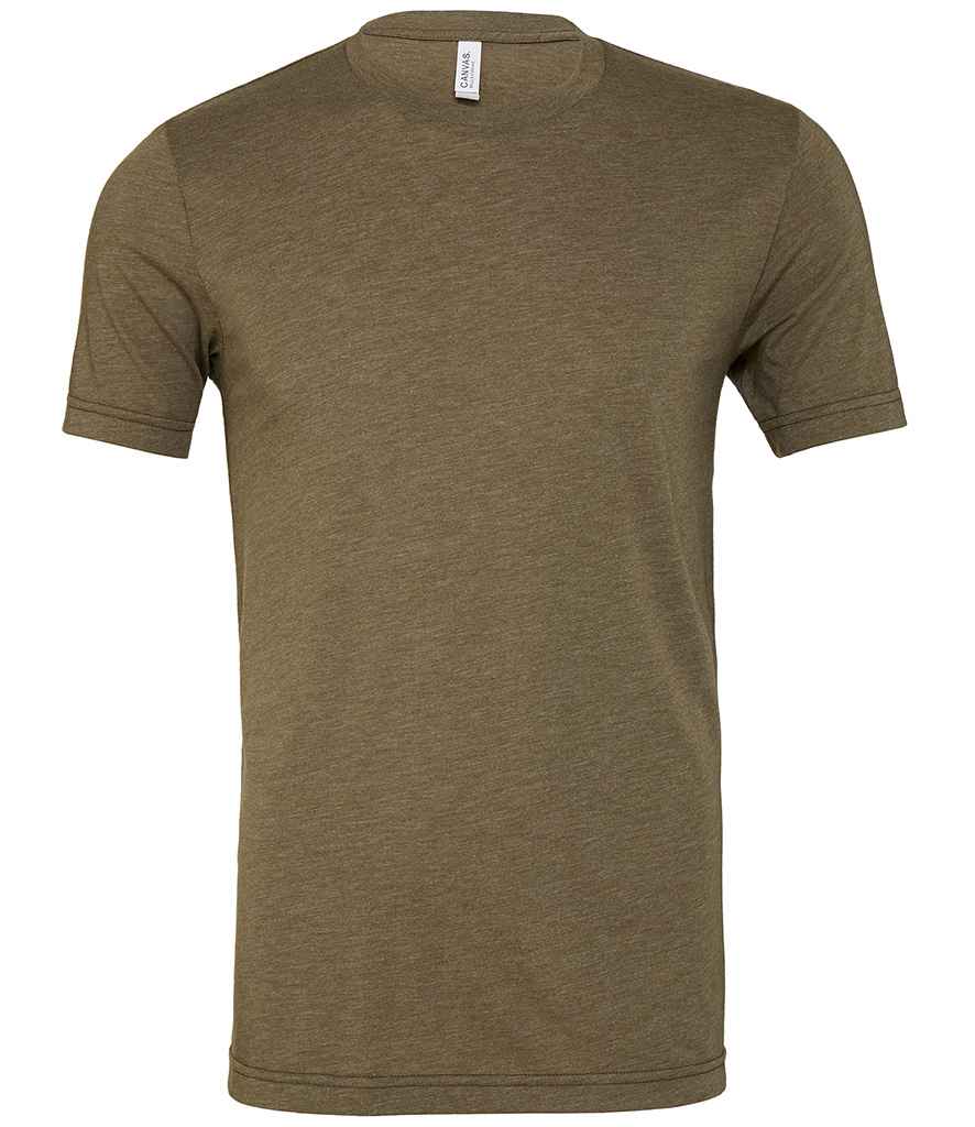 Canvas Unisex Tri-Blend T-Shirt | Olive Green Tri-Blend