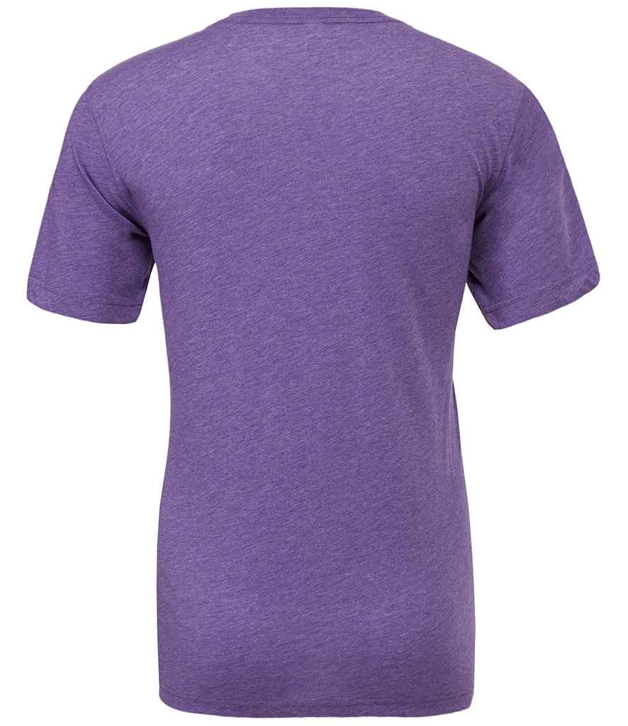 Canvas Unisex Tri-Blend T-Shirt | Purple Tri-Blend - Image 2