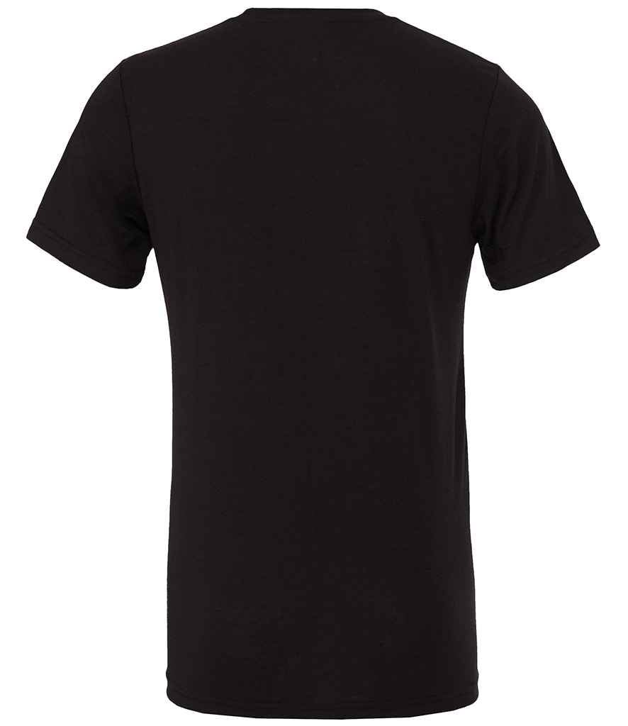 Canvas Unisex Tri-Blend T-Shirt | Solid Black Tri-Blend - Image 2