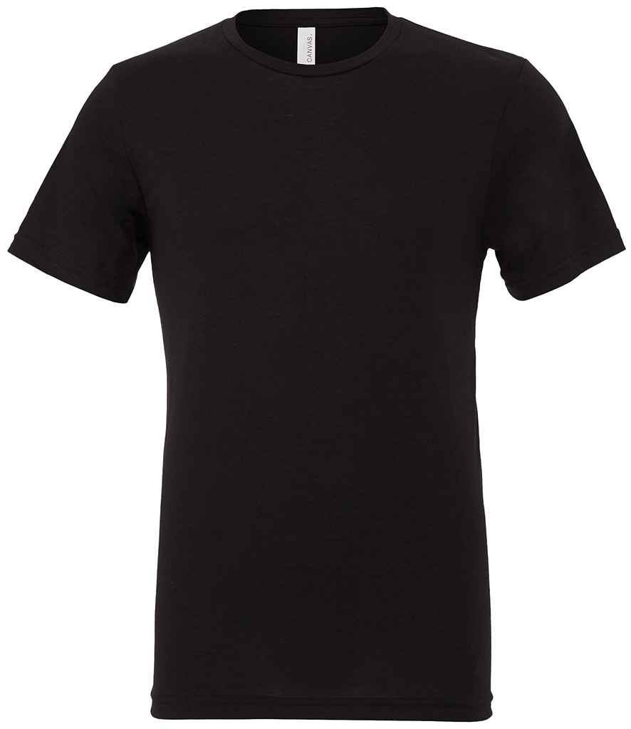 Canvas Unisex Tri-Blend T-Shirt | Solid Black Tri-Blend