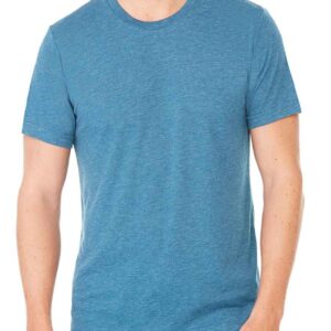 Canvas Unisex Tri-Blend T-Shirt | Steel Blue Tri-Blend