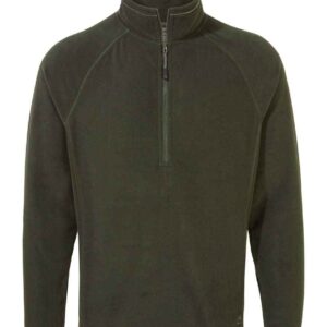 Craghoppers Expert Corey 200 Half Zip Micro Fleece | Dark Cedar Green