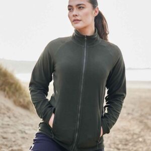 Craghoppers Expert Ladies Miska 200 Micro Fleece Jacket | Dark Cedar Green