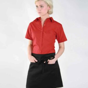 Dennys Bar Apron with Pocket | Black