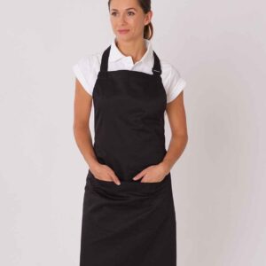 Dennys Low Cost Apron with Pocket | Black