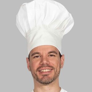Dennys Tall Chef's Hat | White