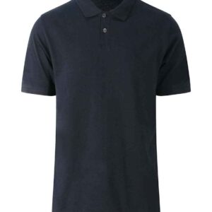 Ecologie Etosha Organic Piqué Polo Shirt | Jet Black