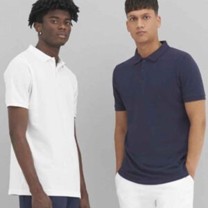 Ecologie Etosha Organic Piqué Polo Shirt | Navy