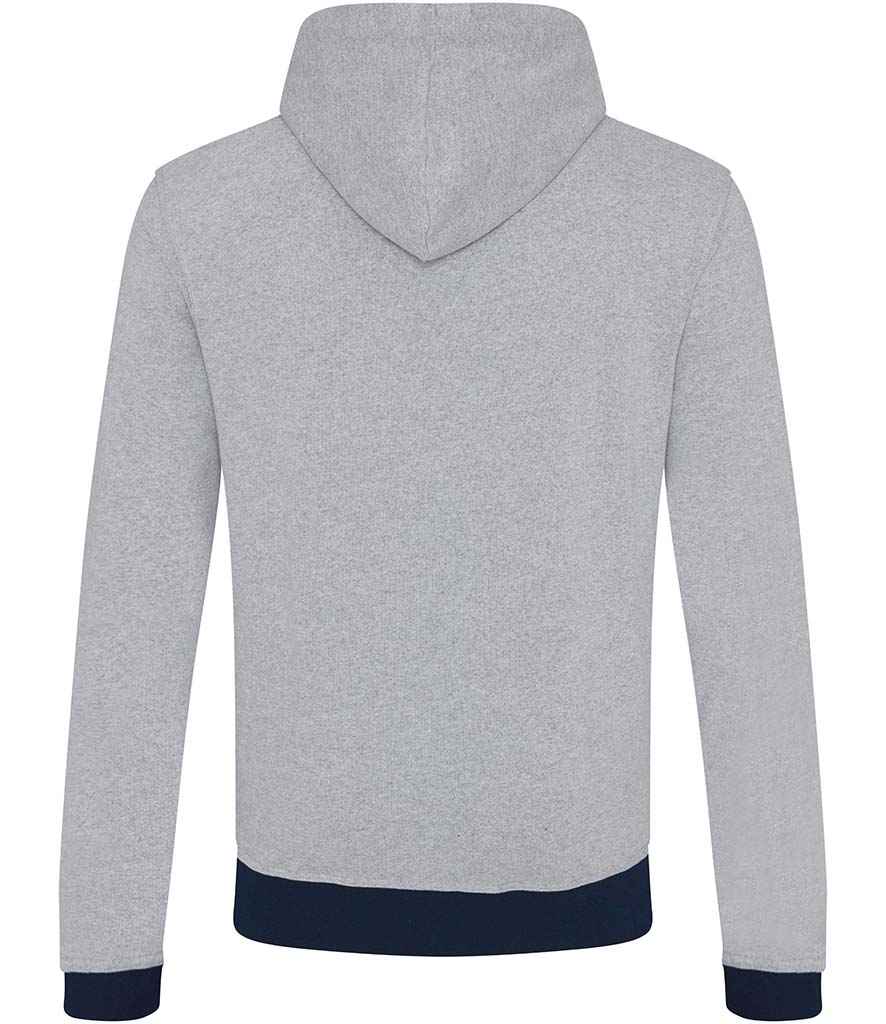 Ecologie Unisex Okavango Sustainable Zoodie | Heather Grey/Navy - Image 3