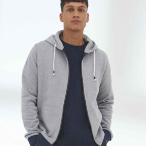Ecologie Unisex Okavango Sustainable Zoodie | Heather Grey/Navy