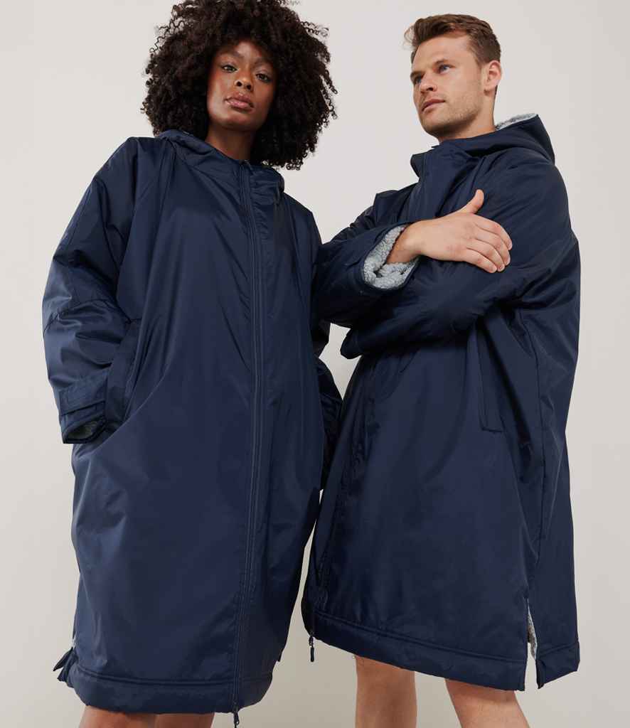 Finden and Hales Adults All Weather Robe | Navy