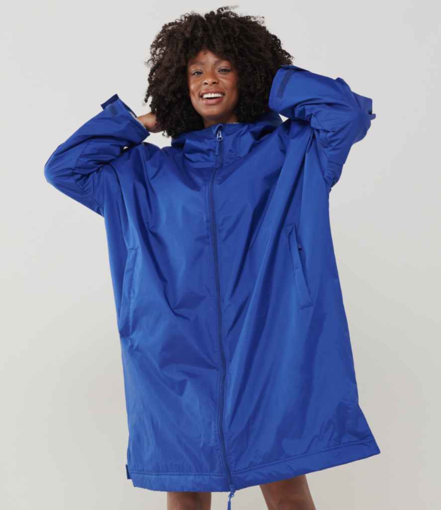 Finden and Hales Adults All Weather Robe | Royal Blue