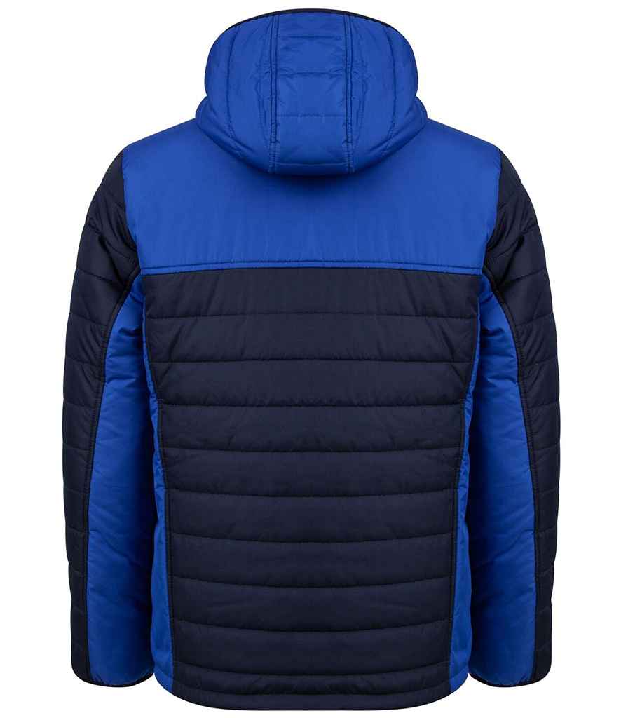 Finden and Hales Contrast Padded Jacket | Navy/Royal Blue - Image 2