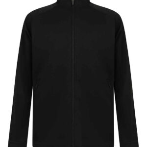 Finden and Hales Kids Knitted Tracksuit Top | Black/Black