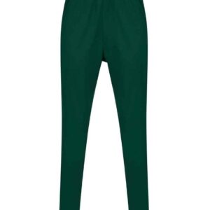 Finden and Hales Knitted Tracksuit Pants | Bottle Green/White