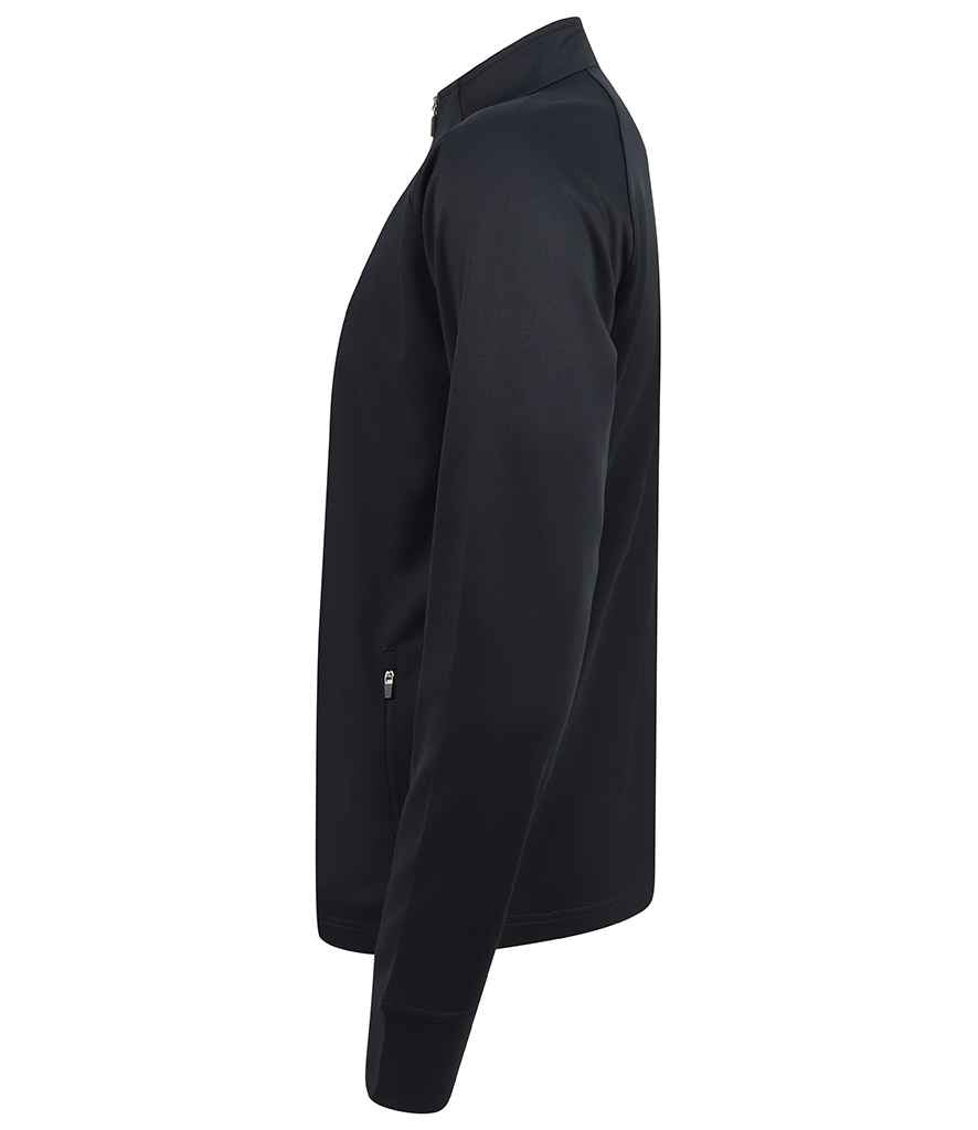 Finden and Hales Knitted Tracksuit Top | Navy/Navy - Image 3