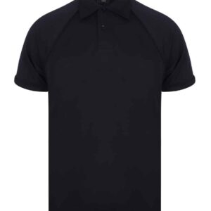 Finden and Hales Performance Piped Polo Shirt | Navy/Navy