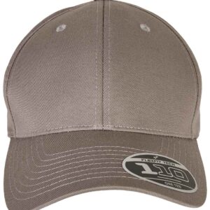 Flexfit 110 Curved Visor Snapback Cap | Grey
