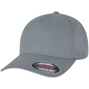 Flexfit 5 Panel Cap | Greenish Grey