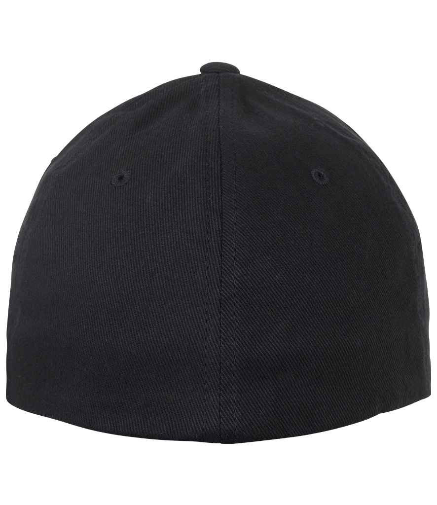 Flexfit Brushed Twill Cap | Black - Image 2