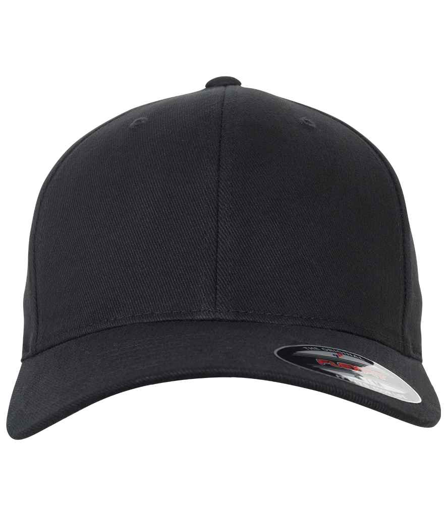Flexfit Brushed Twill Cap | Black