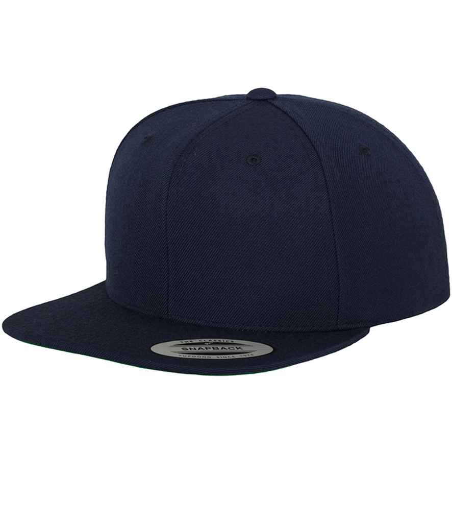 Flexfit Classic Snapback Cap | Dark Navy/Dark Navy