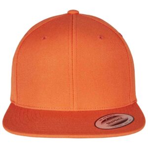 Flexfit Classic Snapback Cap | Orange